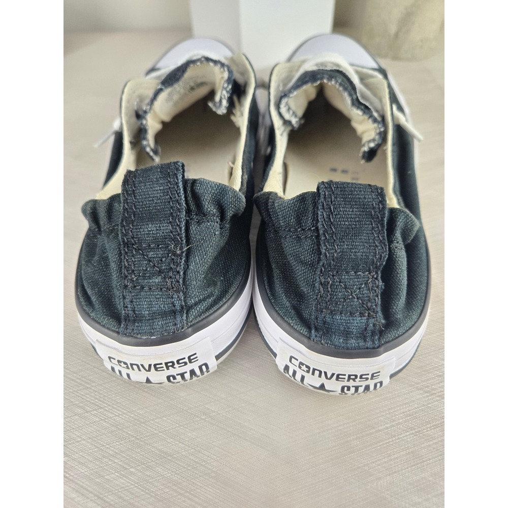 Converse Chuck Taylor All Star Shoreline Black Slip On Sneakers 537081F Womens 7 - Picture 9 of 10